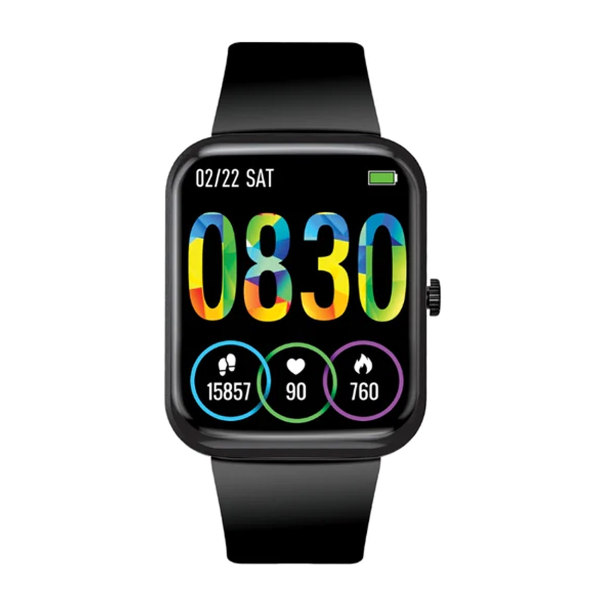 Promate ActivLife Smartwatch with Bluetooth Calling XWATCH‐B18 Black