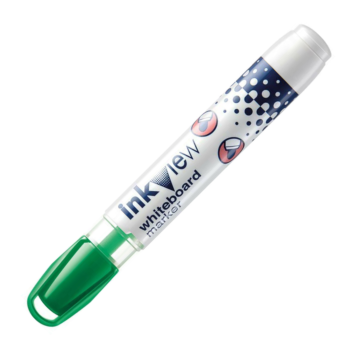 Uni-Ball Inkview Whiteboard Marker Pens, 4 pcs, Multicolor, PWB-202