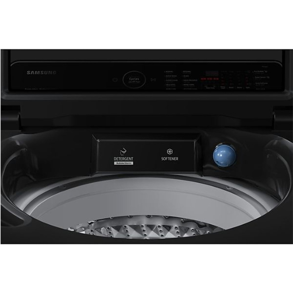 Samsung Top Load Washing Machine, 10 Kg, Black, WA10CG5745BVGU