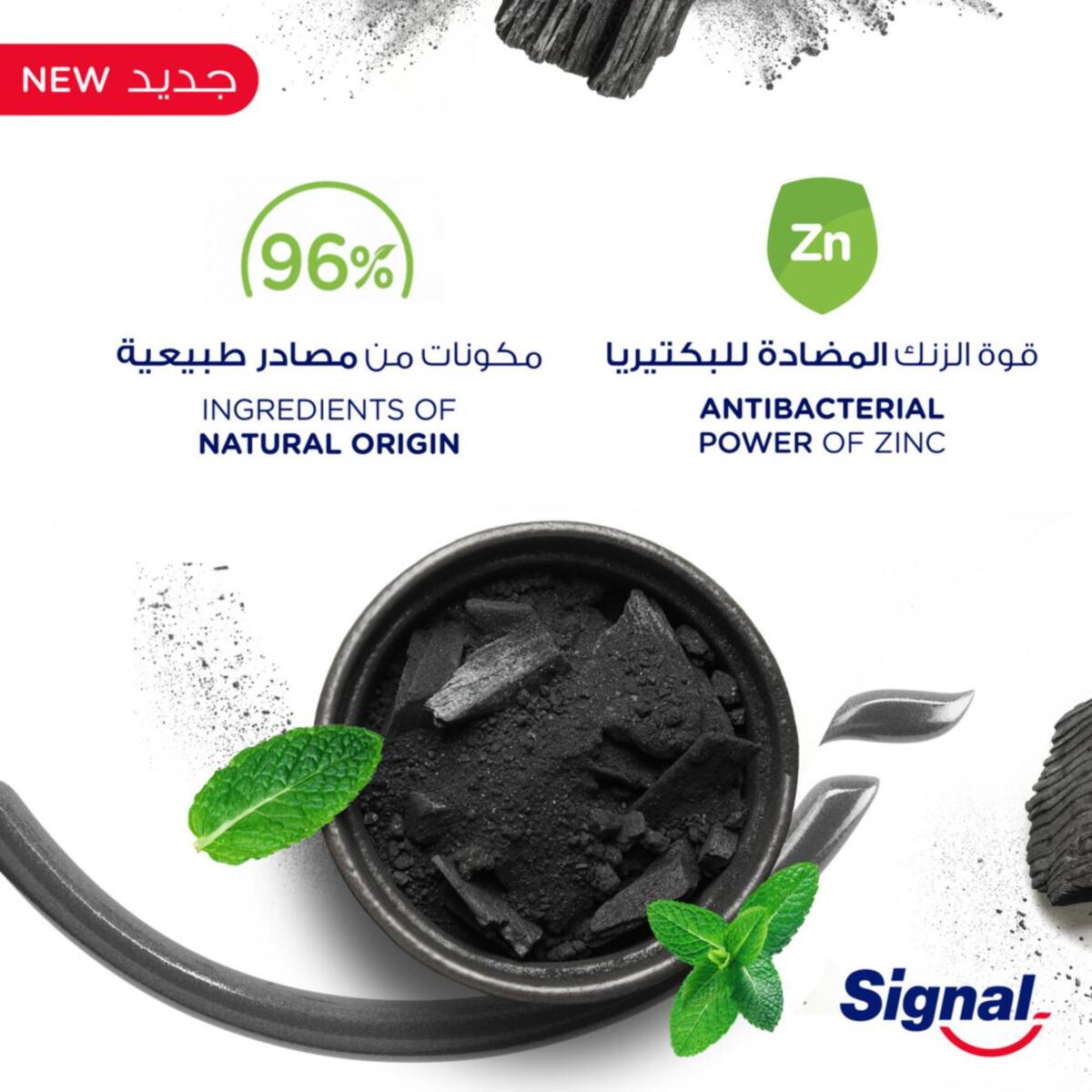 Signal Complete 8 Nature EleMents Toothpaste Charcoal 75 ml