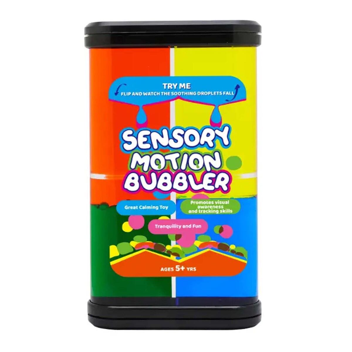 Sensory Motion Bubbler, XL Quadrant, Assorted, TM-LMTB06