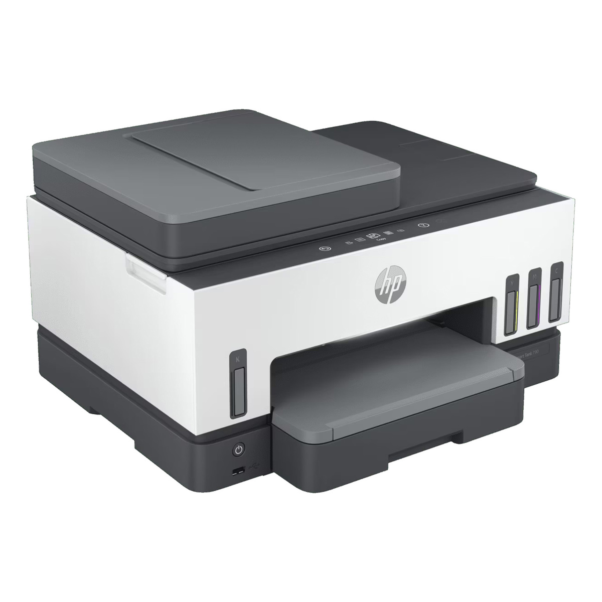 HP Smart Tank 790 Wireless All-in-One Ink Tank Printer, White/Gray, 4WF66A