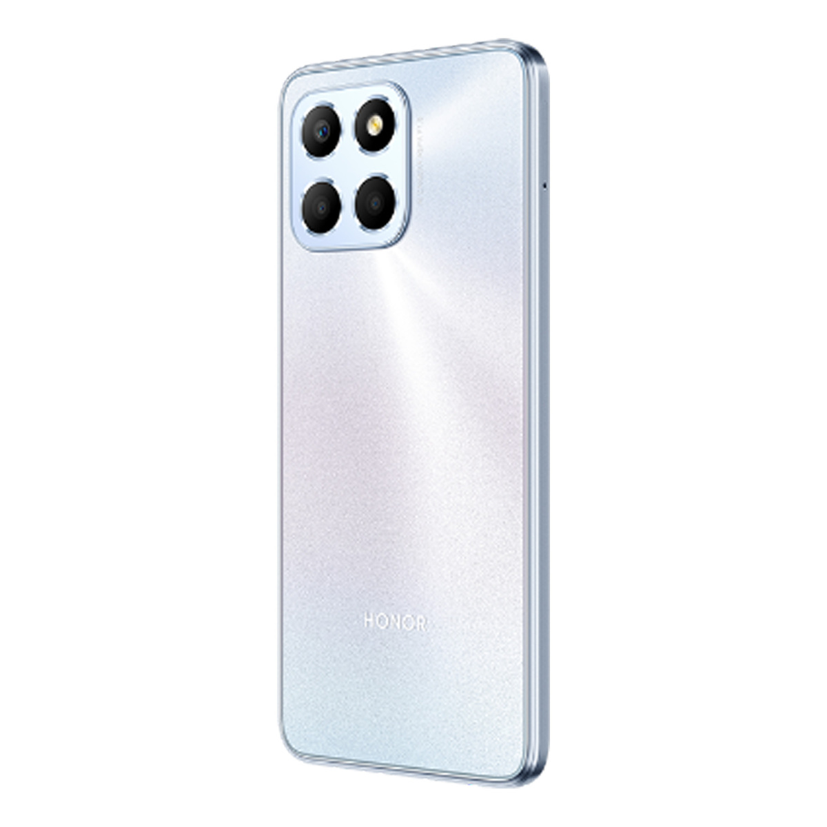 Honor X6 4G Smartphone, 4 GB RAM, 128 GB Storage, Titanium Silver