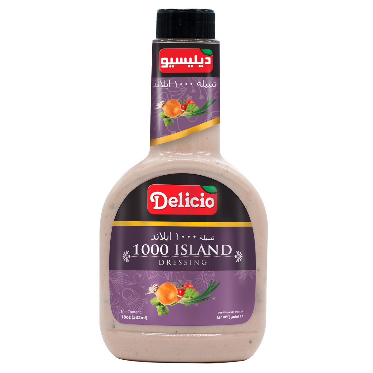 Delicio 1000 Island Dressing 532 ml