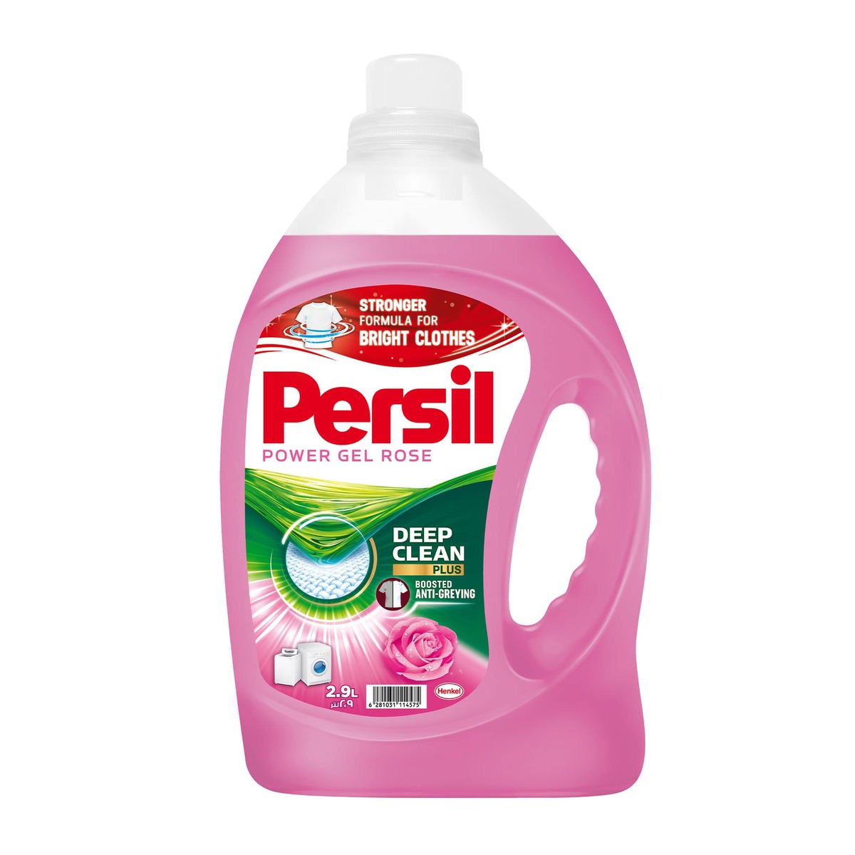 Persil Rose Liquid Detergent Power Gel 2.9 Litres