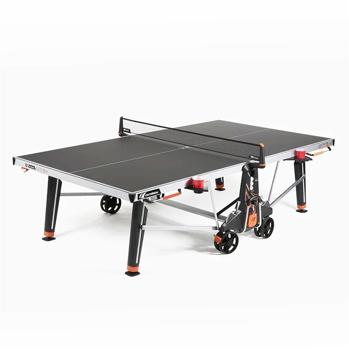 Cornilleau 600 X Performance Outdoor Table Tennis Table, Black, 34016