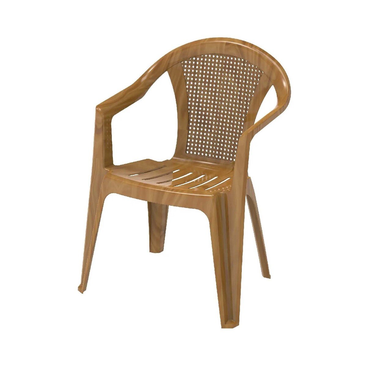 Cosmoplast Bamboo Outdoor Garden Chair IFOFAC009 Assorted Color