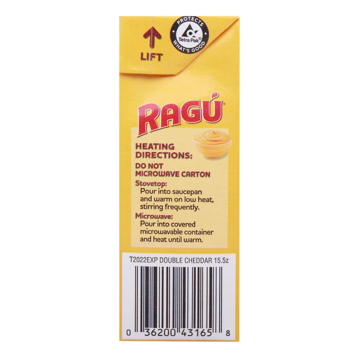 Ragu Double Cheddar Sauce 439 g