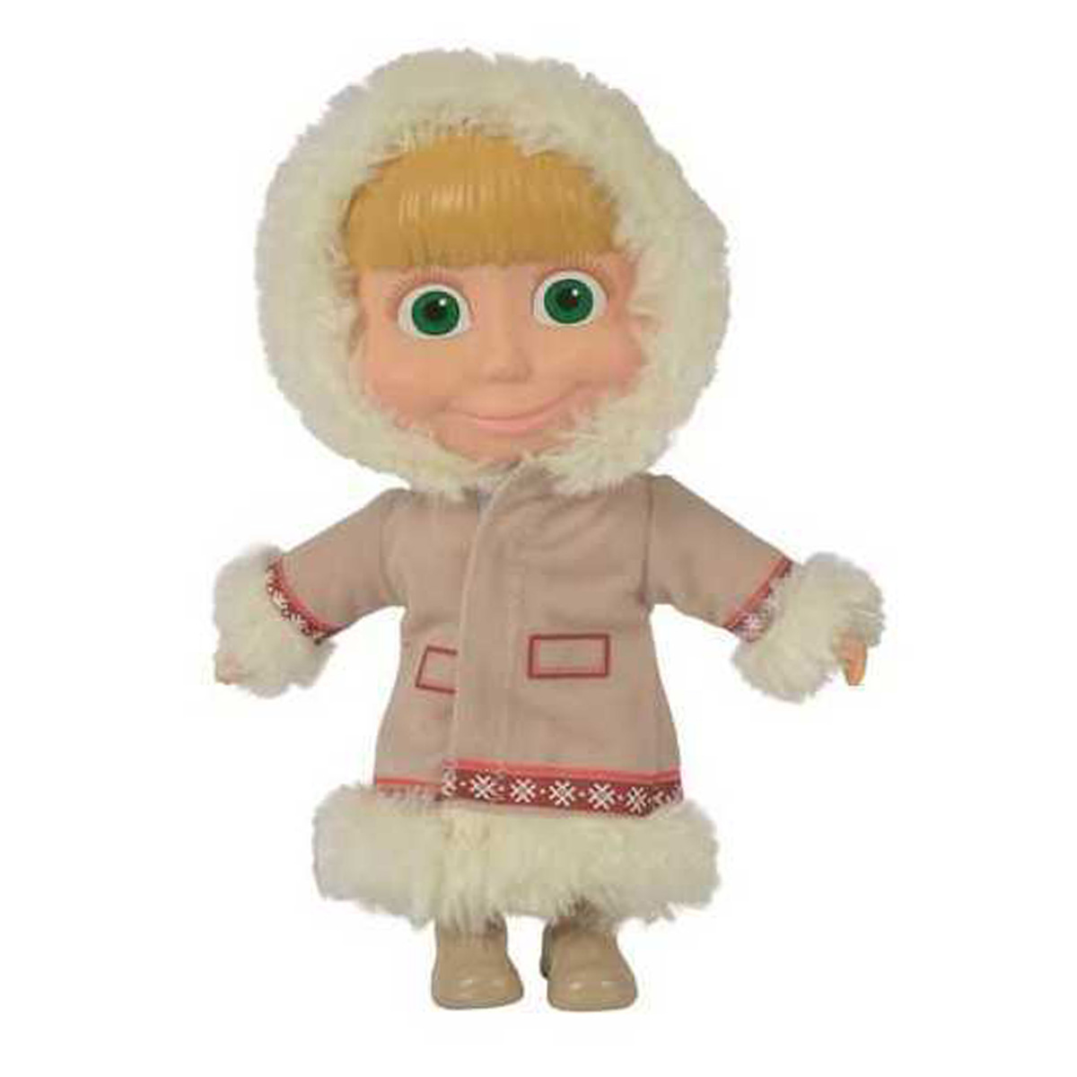 Simba Masha Soft Doll with Winter Clothes, 23 cm, 109301029