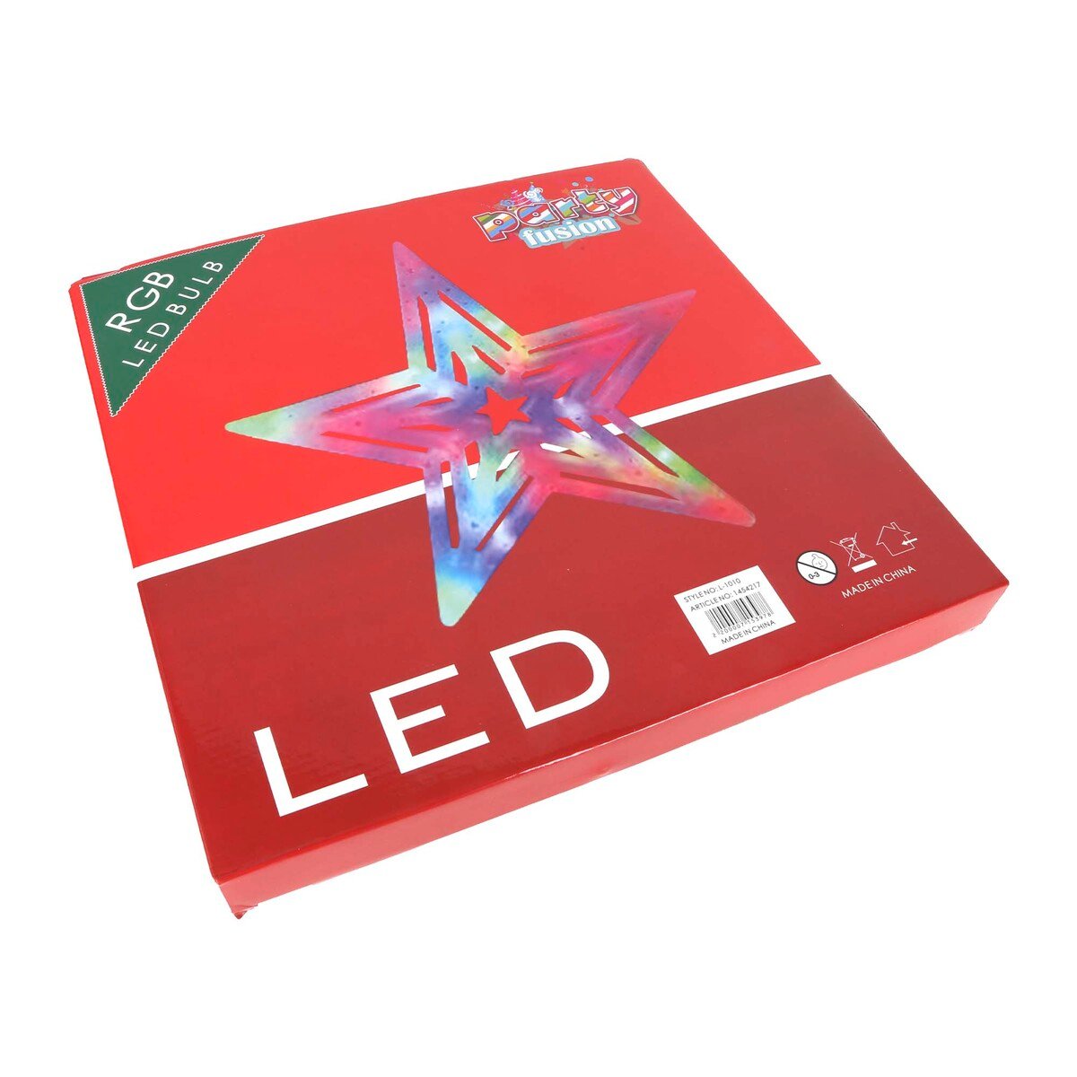 Party Fusion Xmas LED Star Lantern 45cm  Assorted