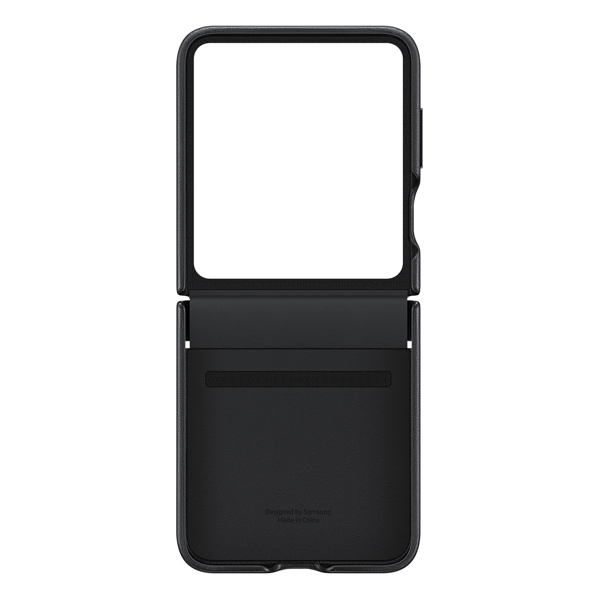 Samsung Galaxy Z Flip5 Flap Eco-Leather Case Black (EF-VF731PBEGWW)
