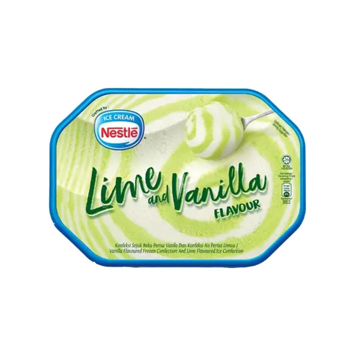 Nestle Ice Cream Lime &Vanilla Flavour 1.5Liter