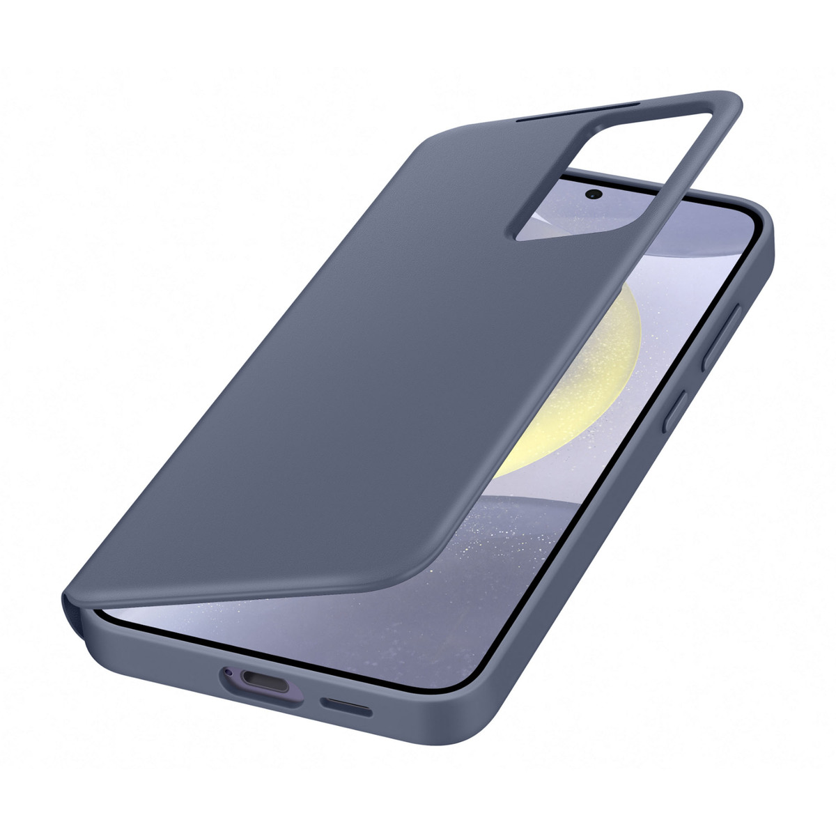 Samsung Galaxy S24+ Smart View Wallet Case, Violet, EF-ZS926CVEGWW