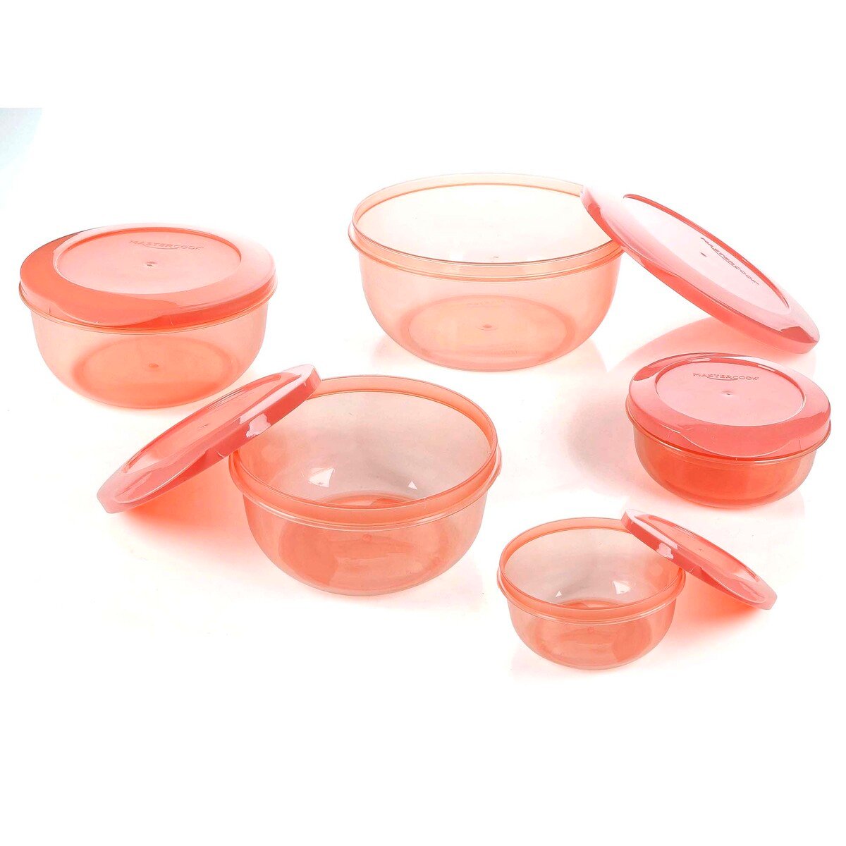Master Cook Malta Air Tight Food Containers, 5 Pcs