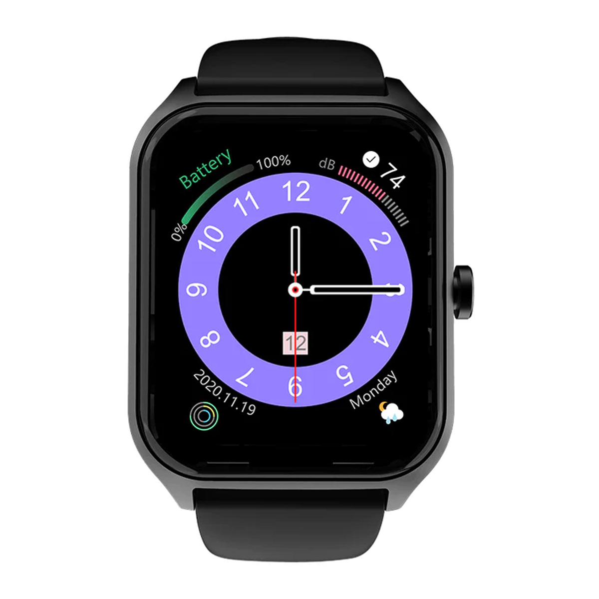 HiFuture FutureFit Ultra 2 Pro AMOLED Bluetooth Calling Smartwatch, Black