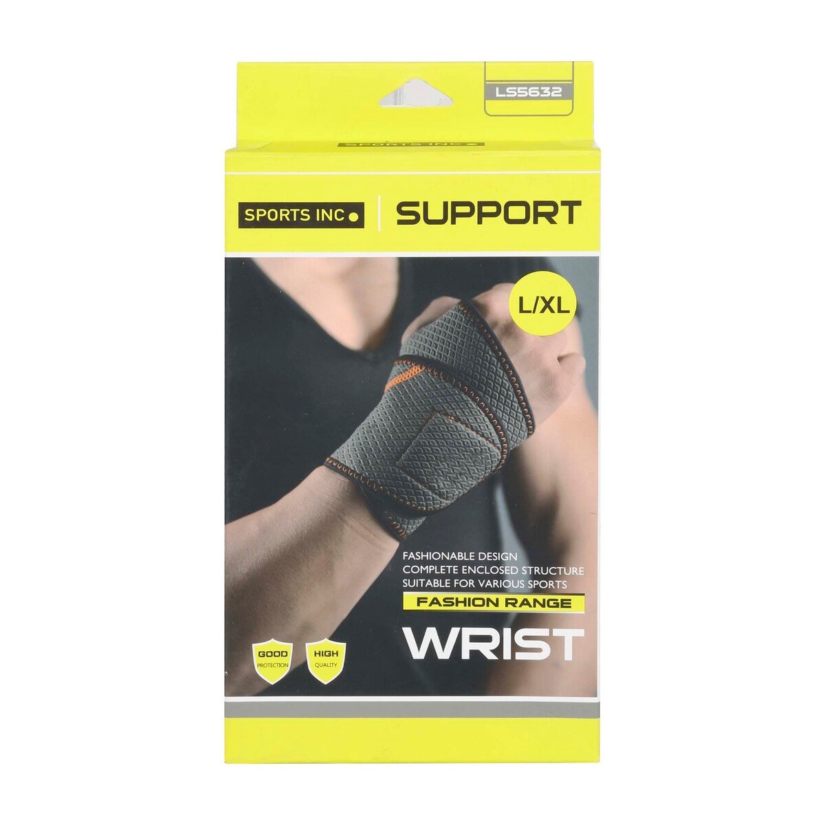 Sports Inc Wrist Support, Grey, LS5632