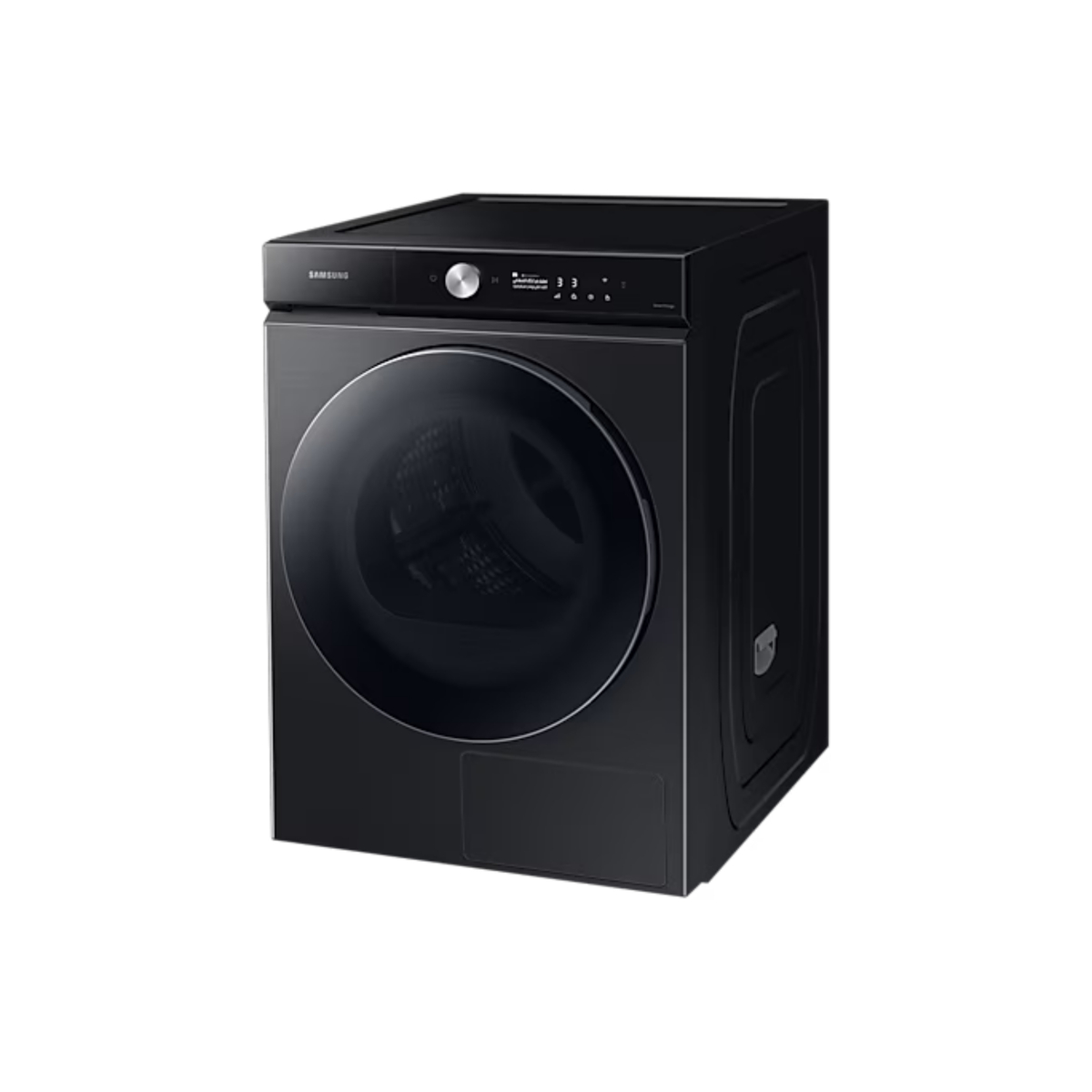 Samsung Front Load Dryer, 17 kg, Black Caviar, DV17B9750CV/GU