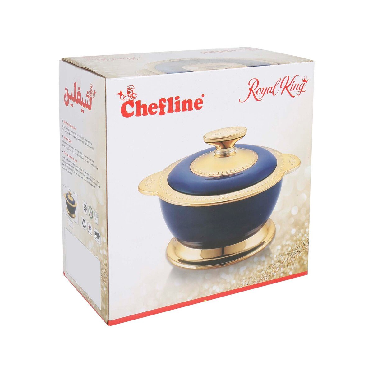Chefline Plastic Insulated Hot Pot Royal King, 3000 ml