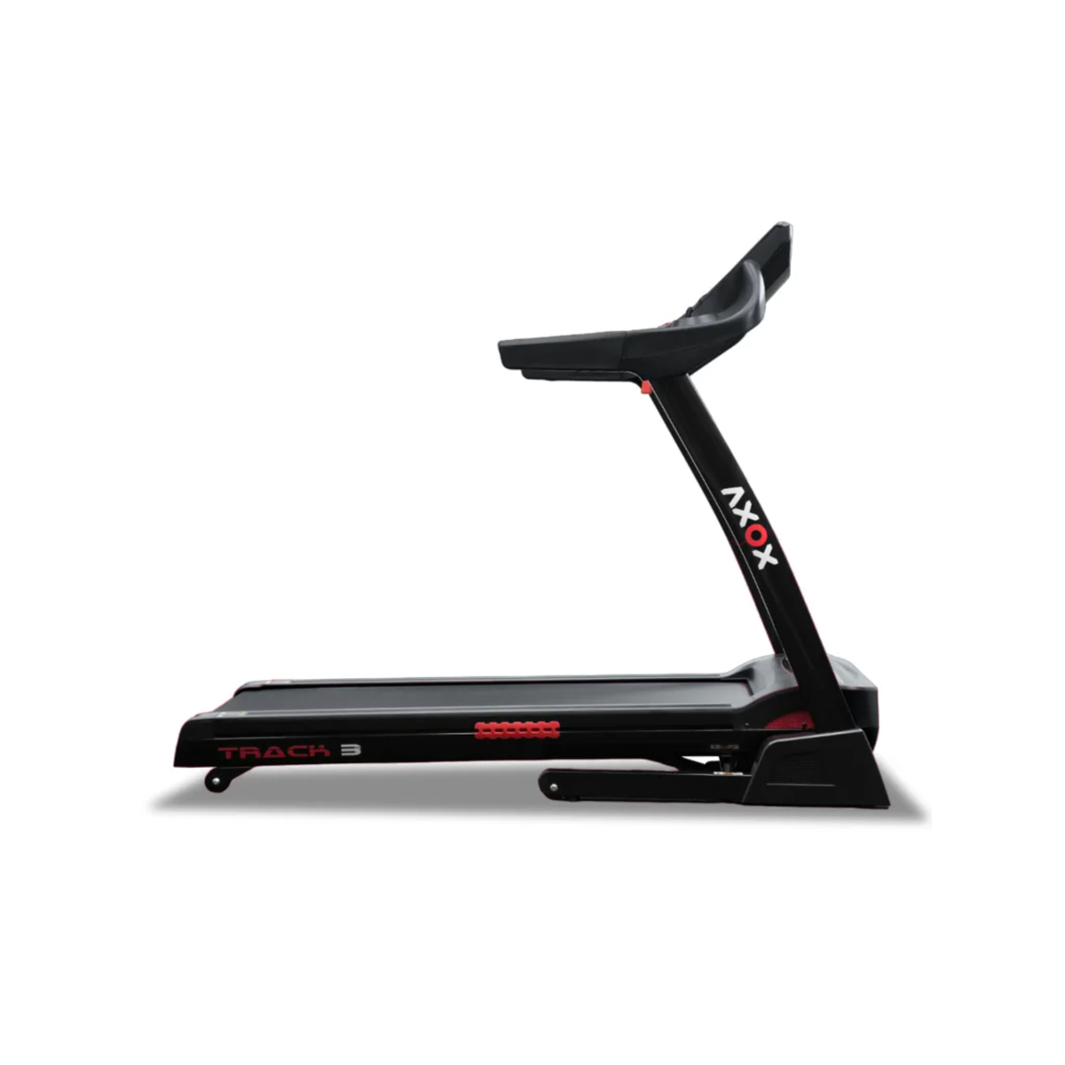 Axox Fitness Treadmill Track 3 with Smart Display, Black, AX-TRACK-3