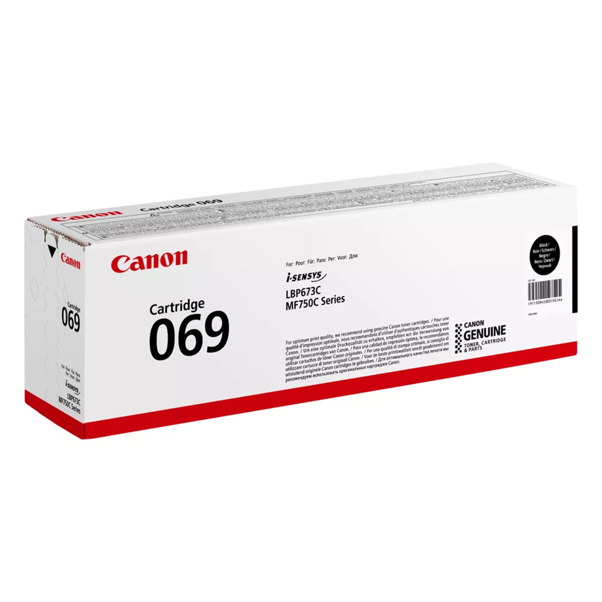 Canon Toner Cartridge, Black, 069
