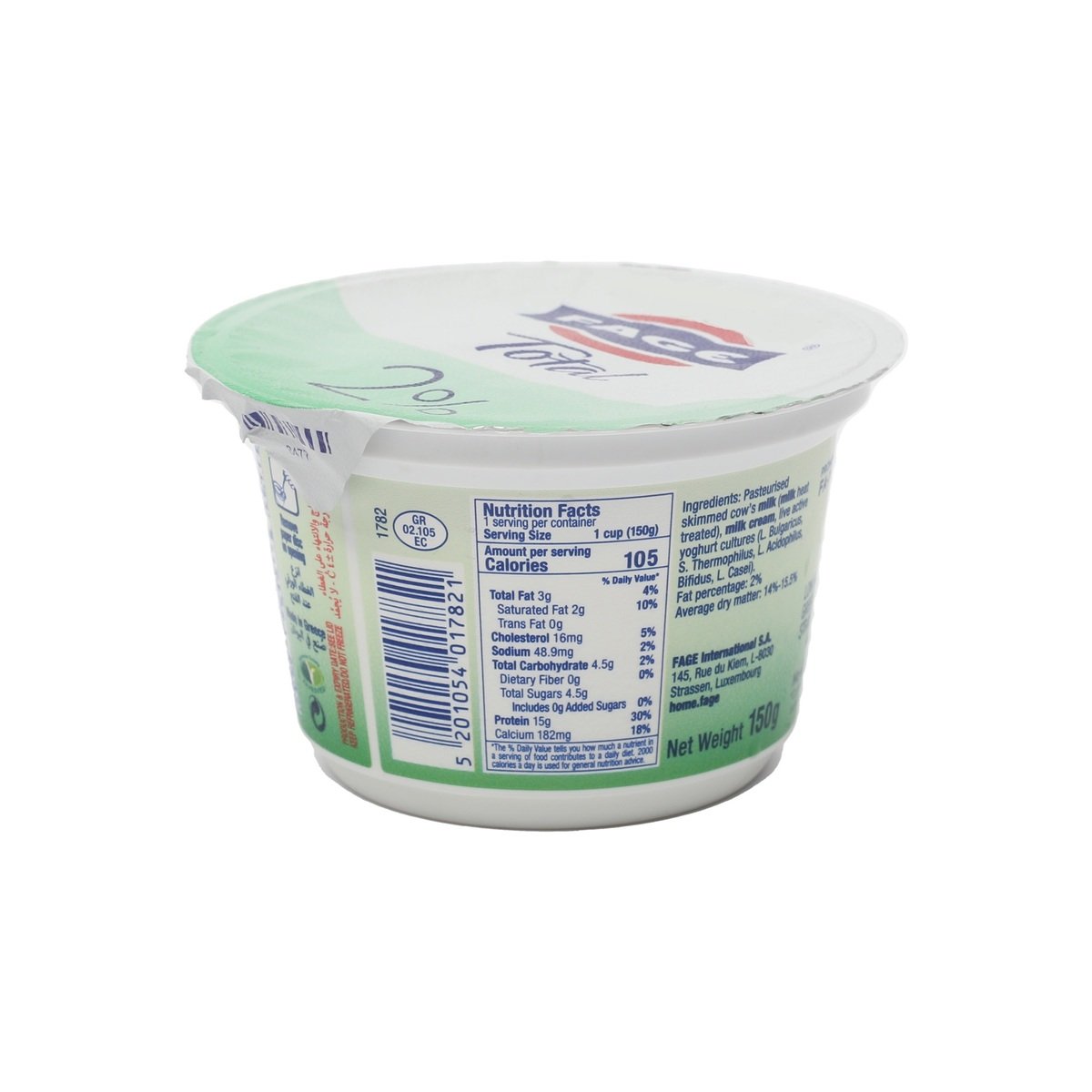 Fage Total Yoghurt 2% 150 g