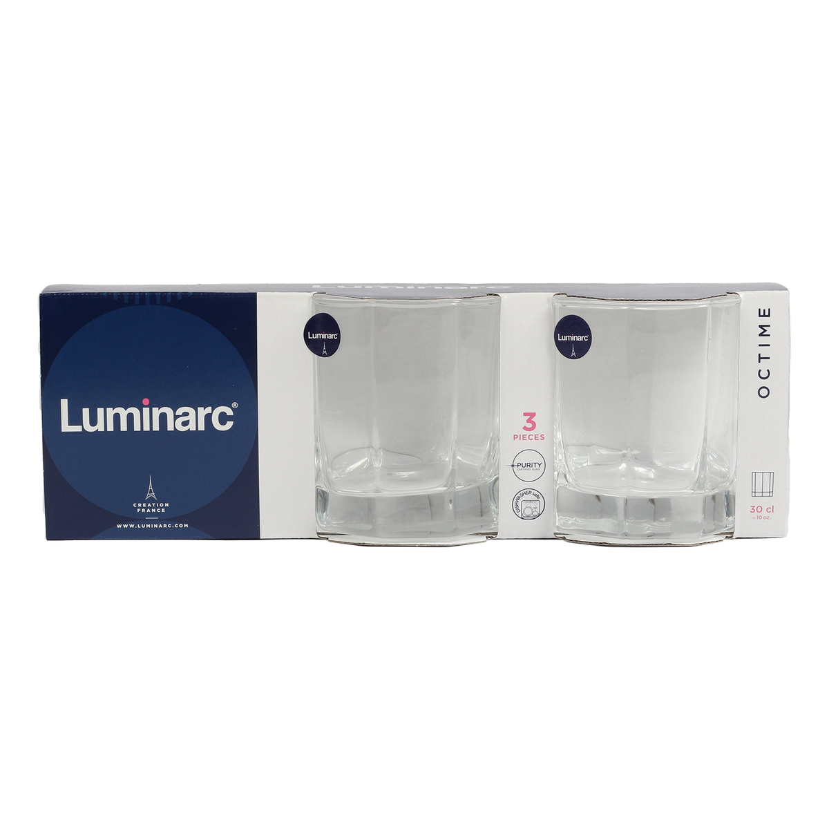 Luminarc K3 Octime Tumbler 30cl 3pcs