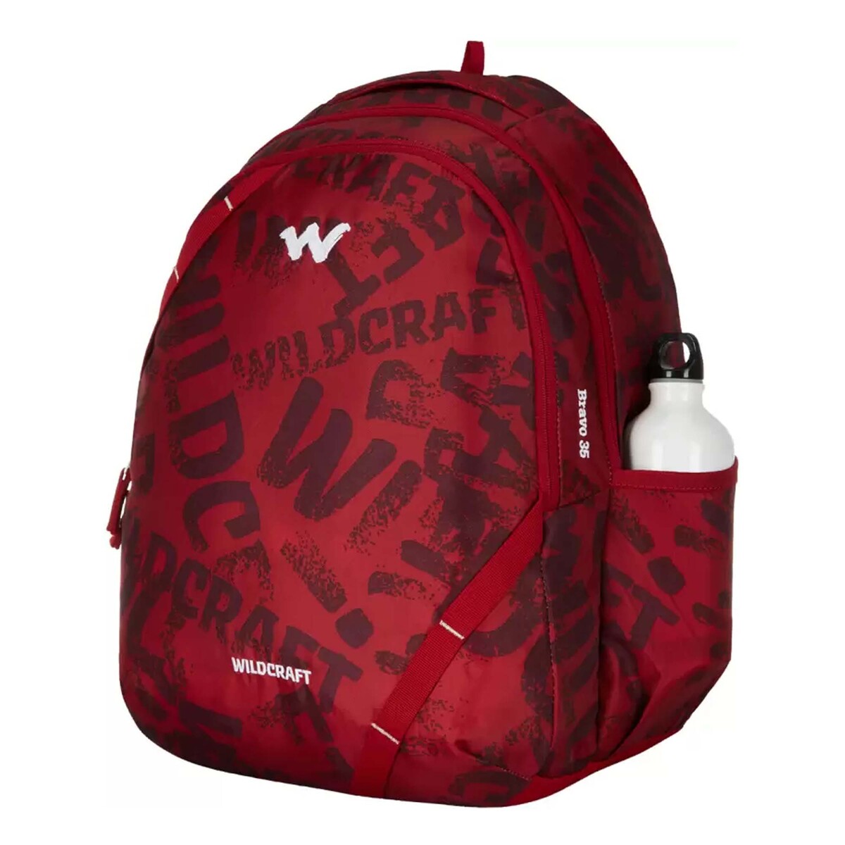 Wildcraft Bravo 35 TypGrng School Bag Pack, 18 Inches, Red