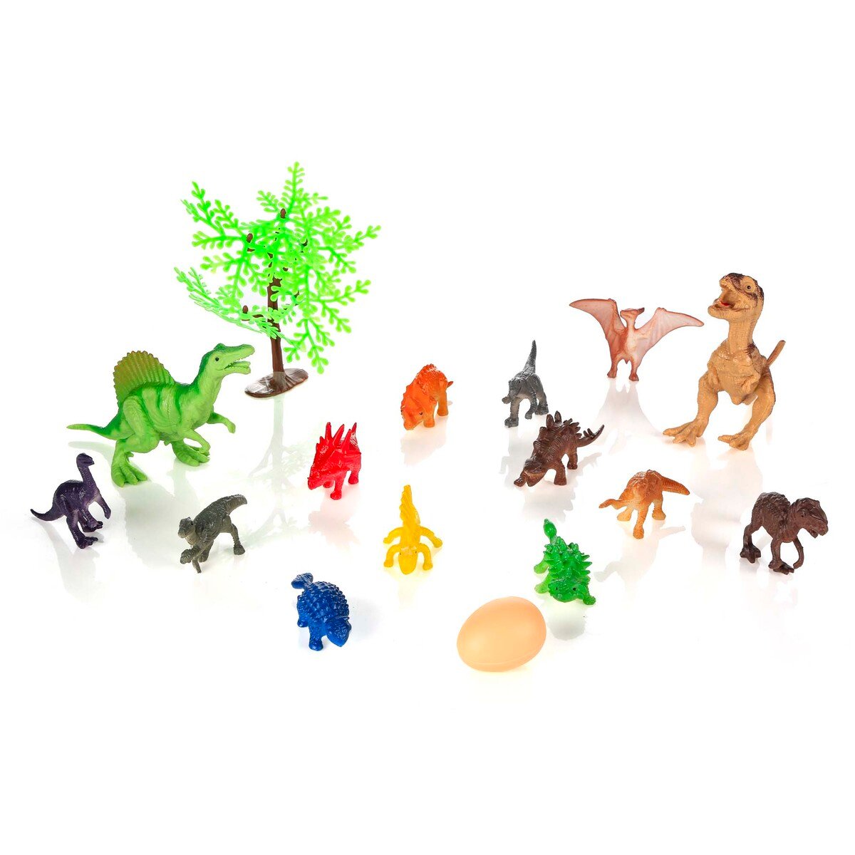 Animal Model World Dinosaur Figure Set, 16 Pcs, YX-4001