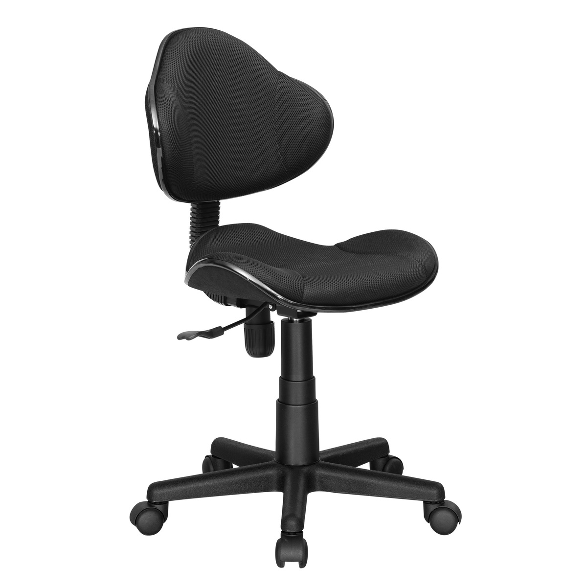 Maple Leaf Adjustable Kids Chair, Office, Computer Chair for Students With Swivel Wheels Black QZYG2B