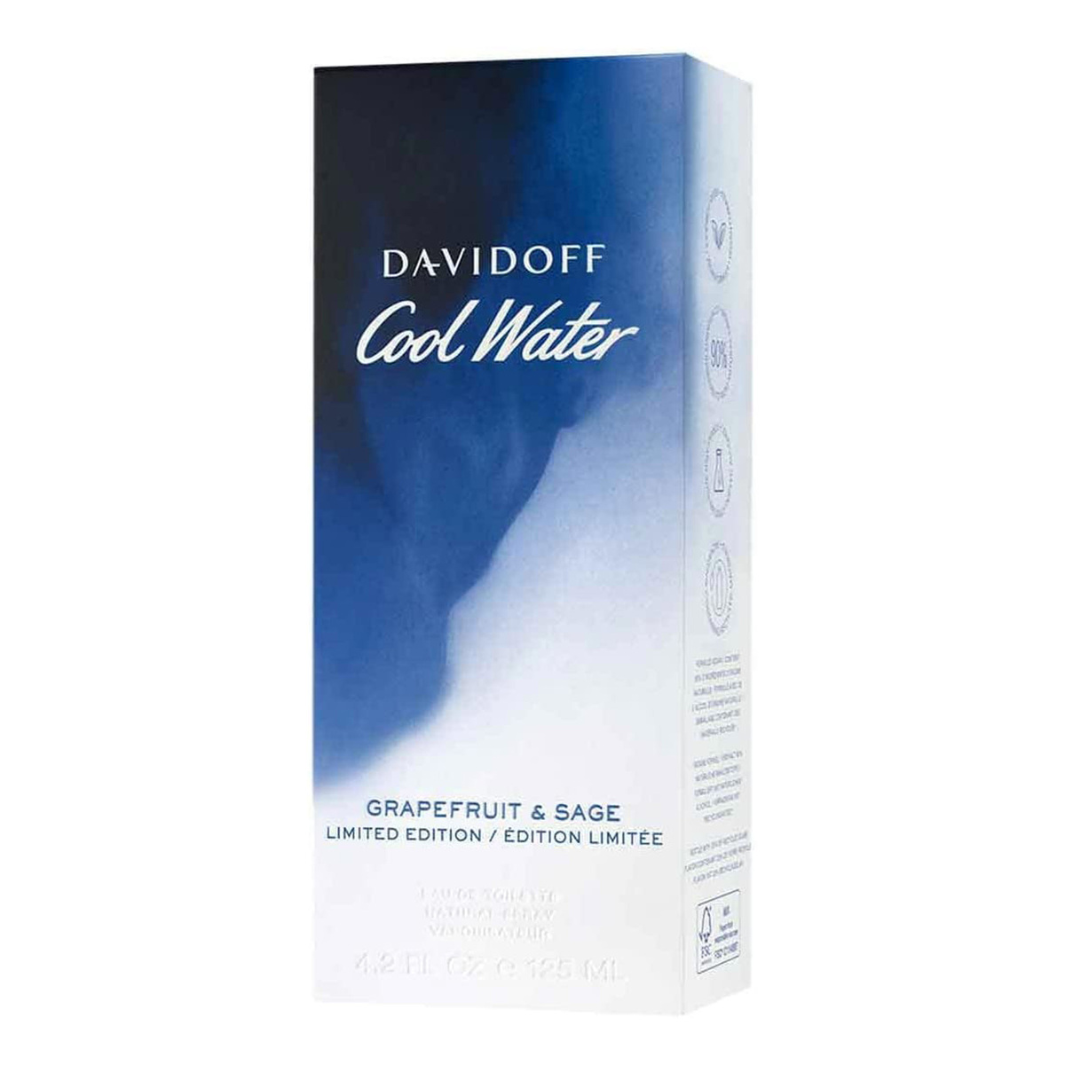 Davidoff Cool Water Grapefruit & Sage Ltd Edi Eau De Toilette For Men, 125 ml