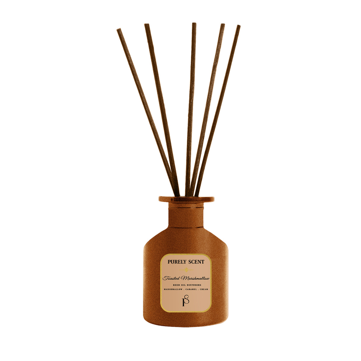 Purely Scent Toasted Marshmallow 20% Essencial Oil Diffuser 200ml