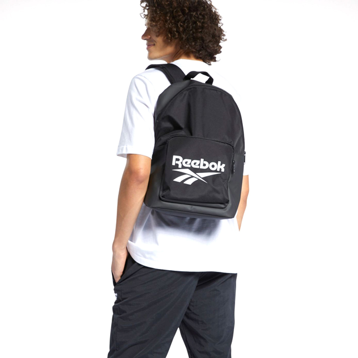 Reebok Backpack, 20.5 L, Black, GP0148