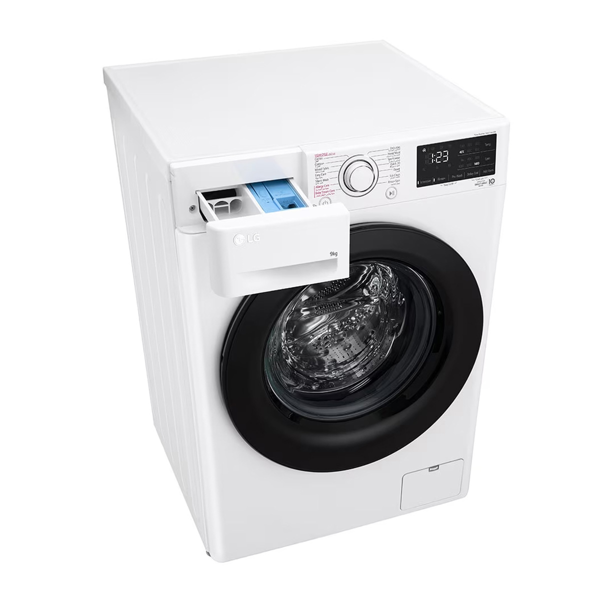 LG 9 Kg Vivace Front Load Washing Machine, White, F4R3VYG6W