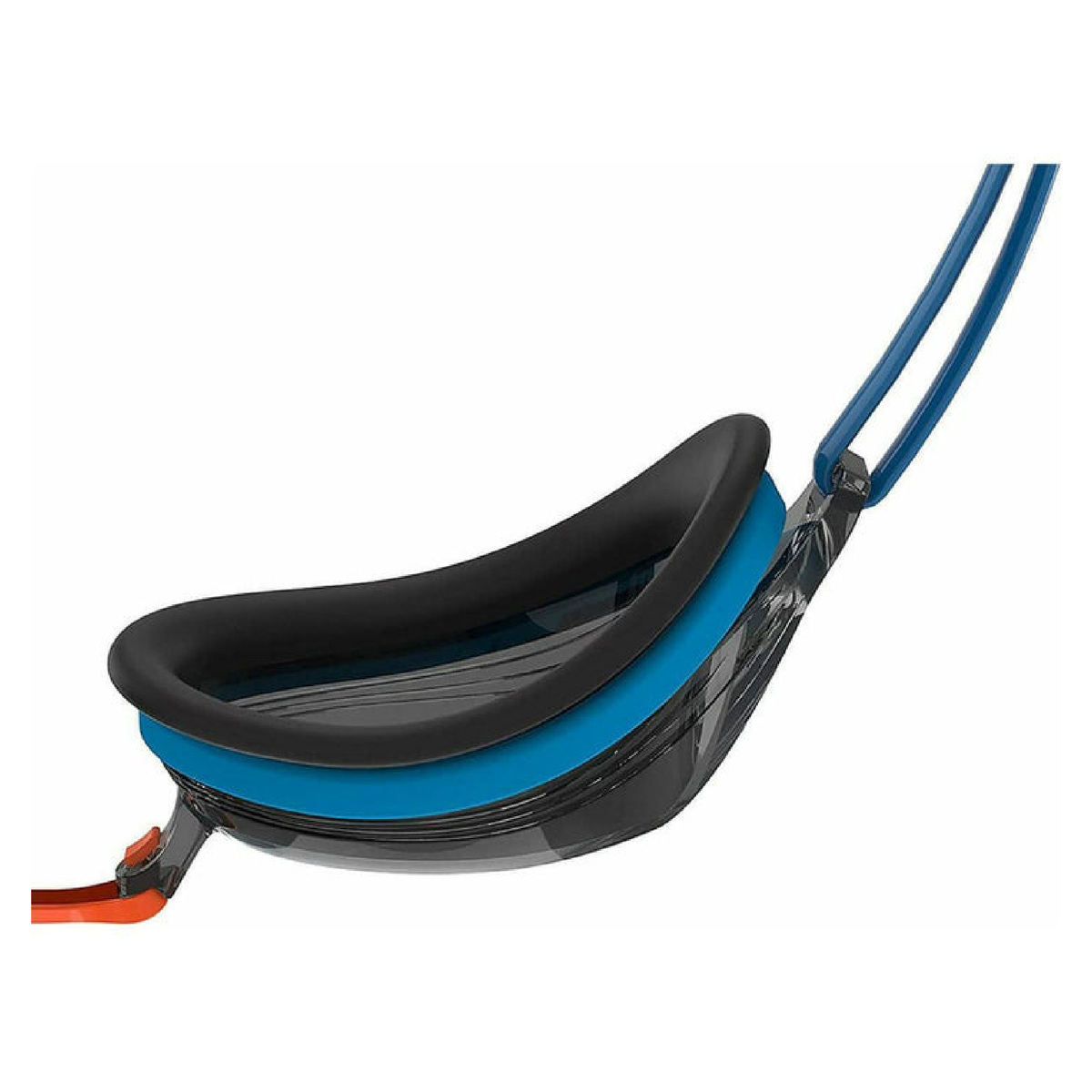 Speedo Adult Vengance Swimming Goggles, Orange/Blue, 8-11322G792