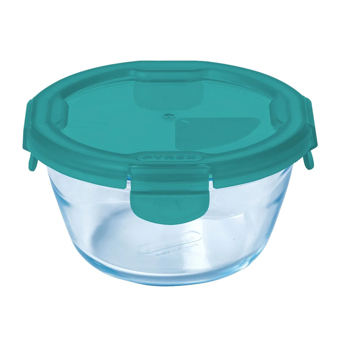 Pyrex Cook & Go Glass Round Food Contaier with Lid 700ml 2Pcs Set 287PGPK