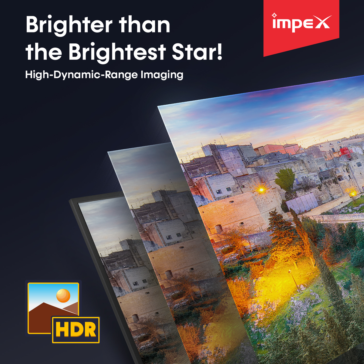 Impex 58 Inch 4K Ultra HD Smart LED TV - GLORIA 58 UHD SMART