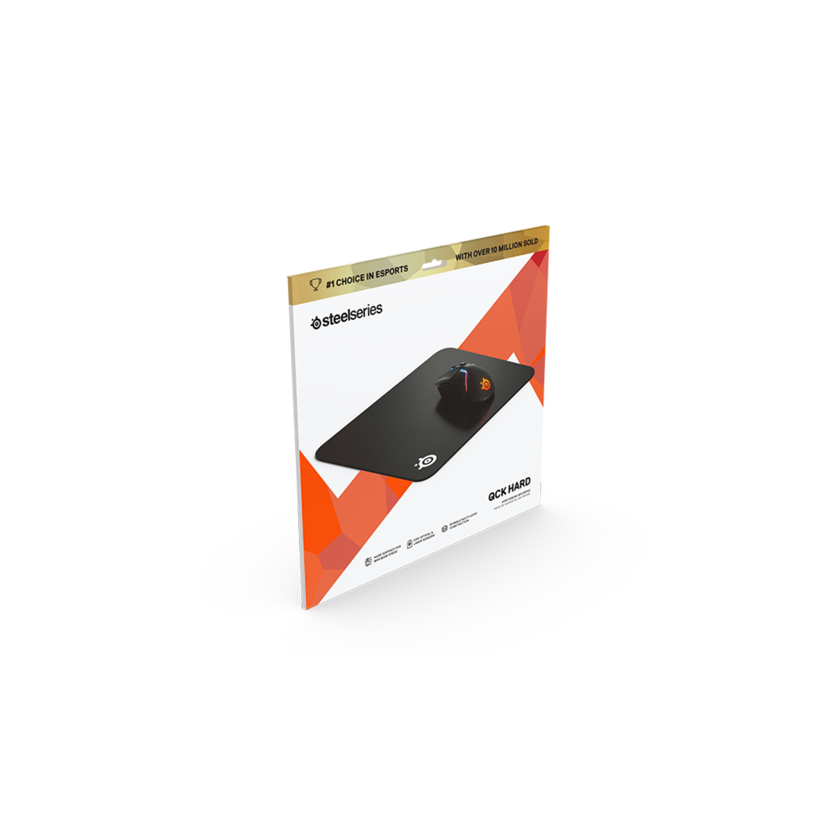 Steelseries Gaming MousePad 63821, Black, QCK HARD 63821
