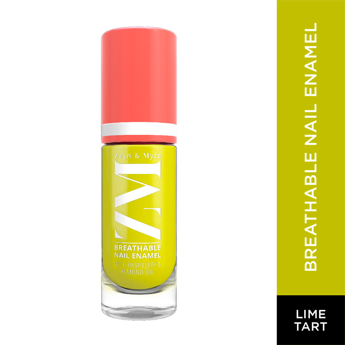 Zayn & Myza Breathable High Gloss Nail Polish, 6 ml, Lime Tart