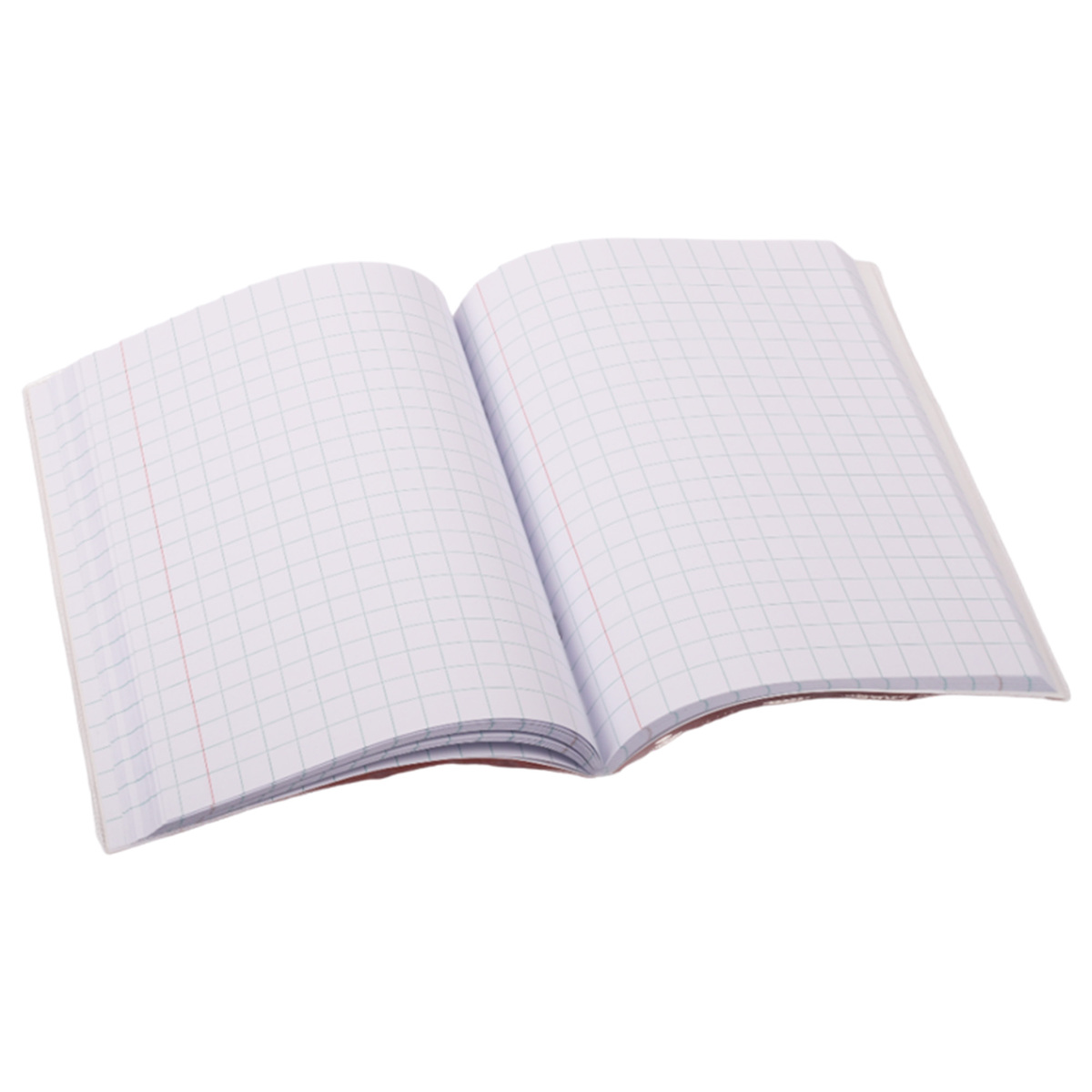 Sadaf Notebook Brown Cover Square 100 Sheets