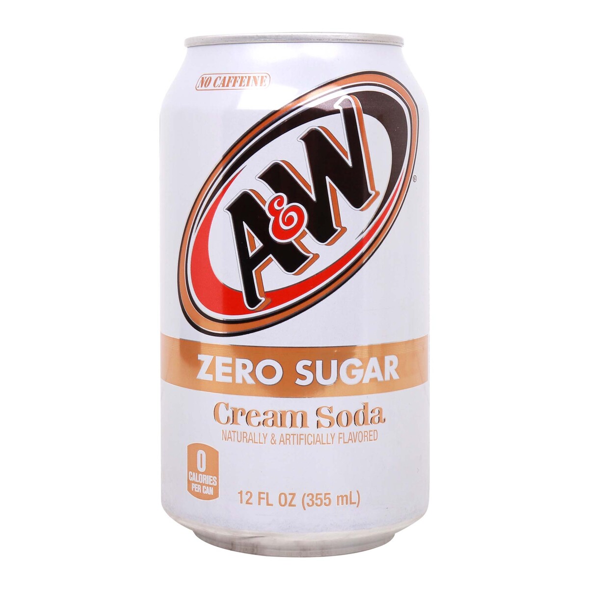 A&W Zero Sugar Cream Soda 355 ml