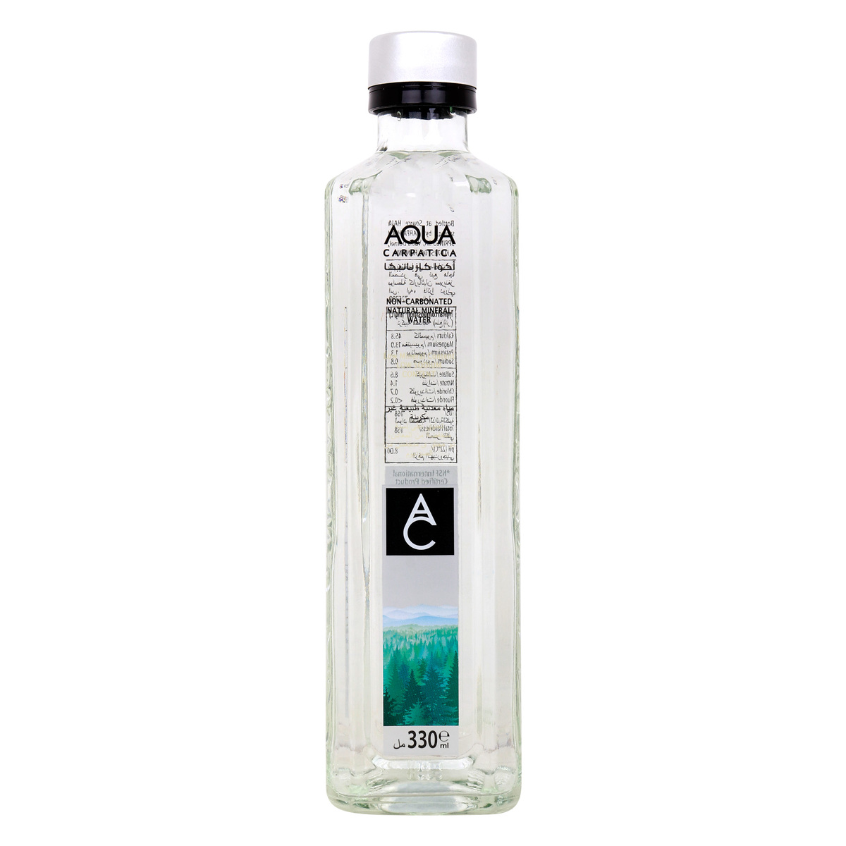أكوا كارباتيكا مياه معدنية طبيعية عبوة زجاجية 330 مل