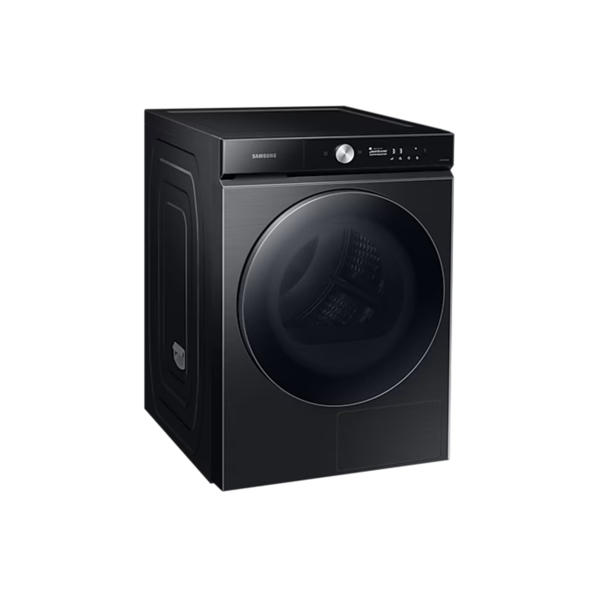 Samsung Front Load Dryer, 17 kg, Black Caviar, DV17B9750CV/GU