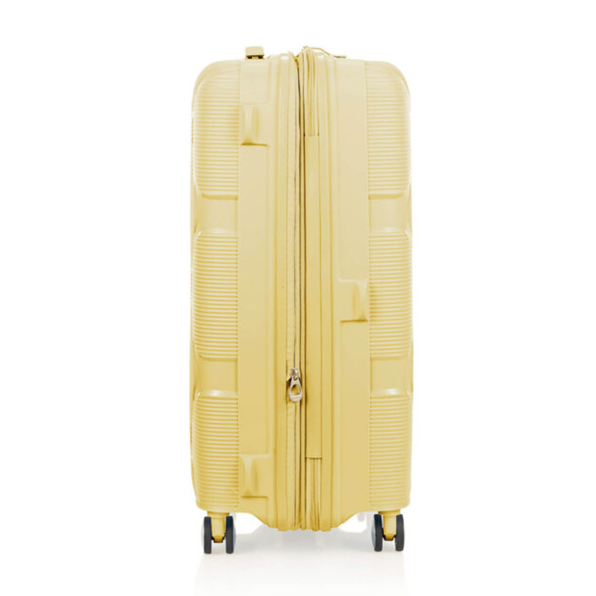 American Tourister Instagon Spinner Hard Trolley with Expander and TSA Combination Lock, 69 cm, Pastel Yellow