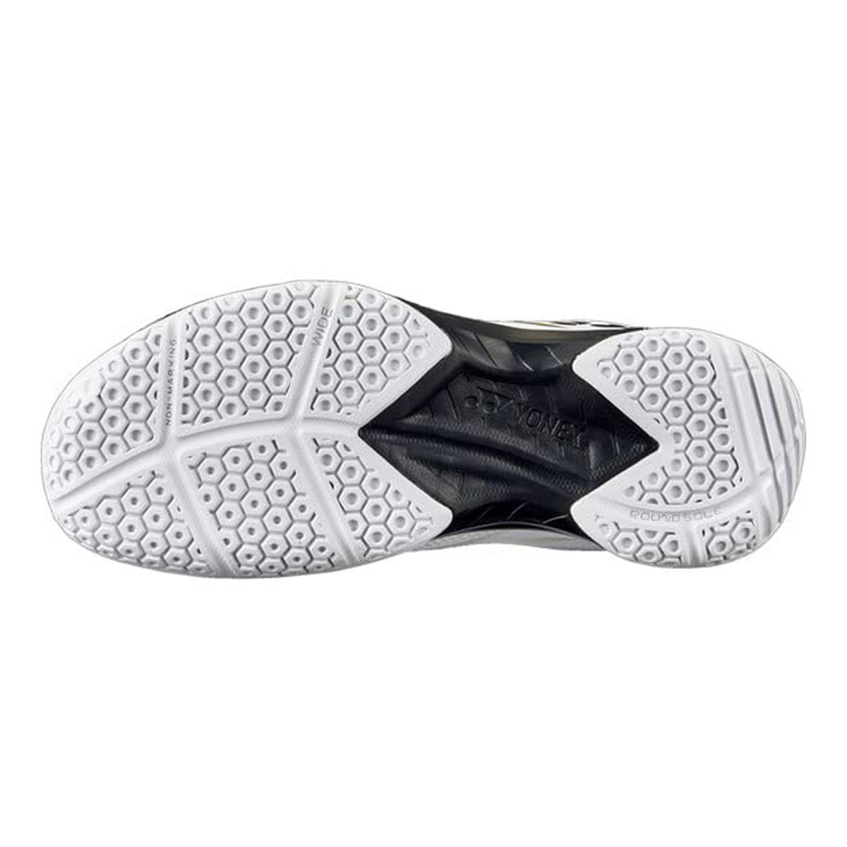 Yonex Mens Badminton Shoes, SHB39WEX, White/Gold, 42