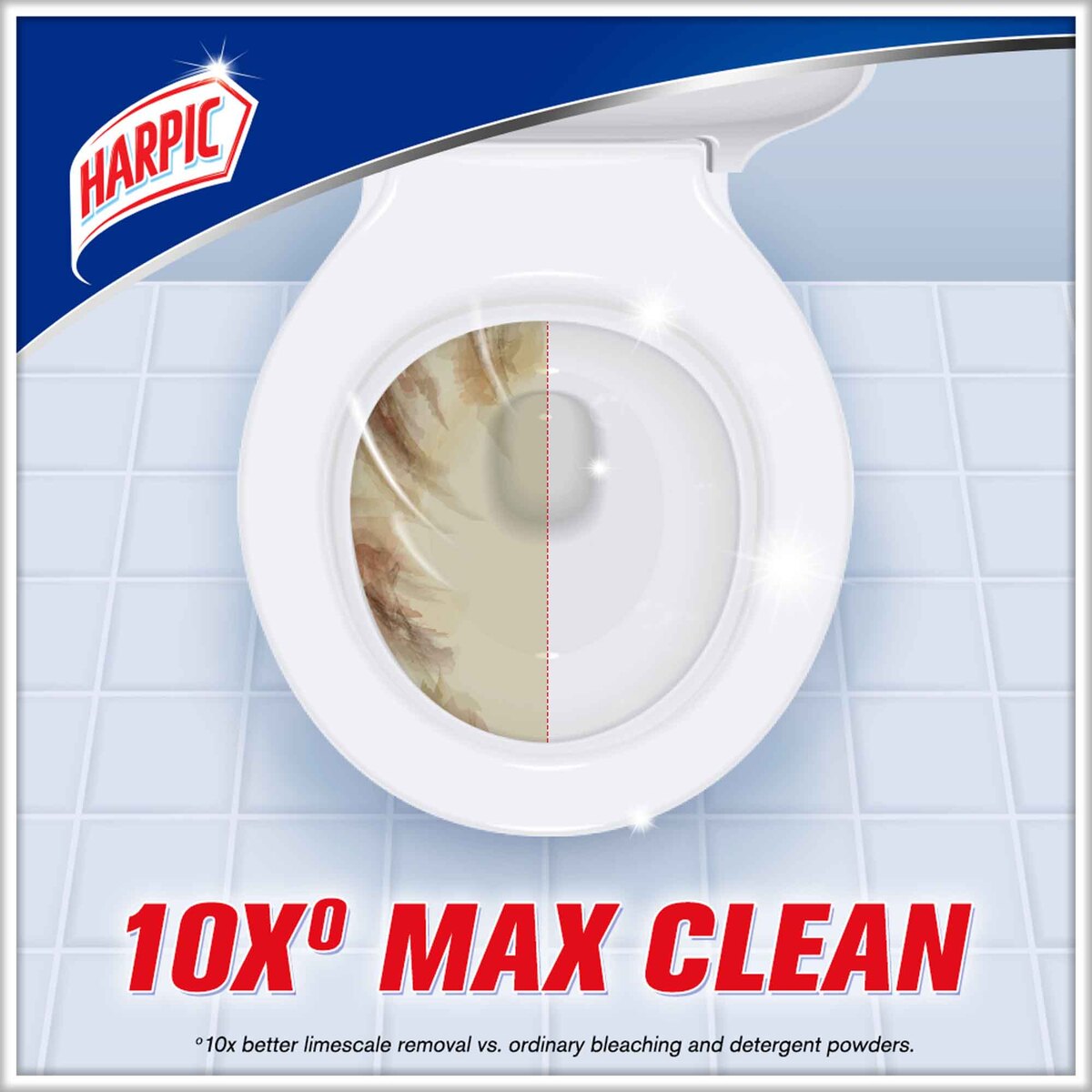هاربيك منظف مرحاض بجل التنظيف النشط باللافندر 3 × 500 مل