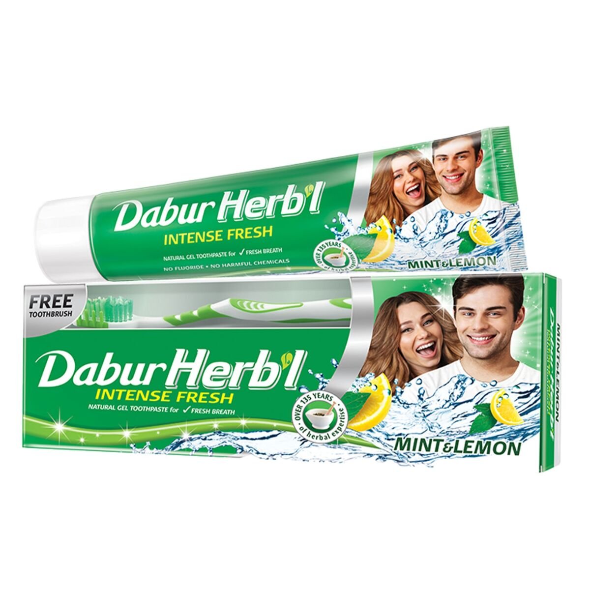 Dabur Herbal Intense Fresh Gel Toothpaste 150 g