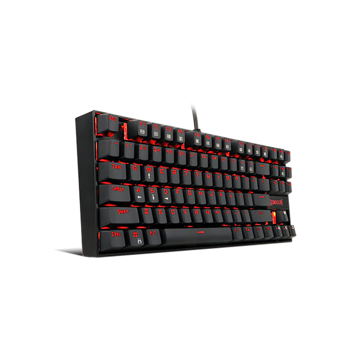 ريدراجون كومارا لوحة مفاتيح الألعاب الميكانيكية K552RGB-1 بمفاتيح حمراء باللغة الإنجليزية فقط