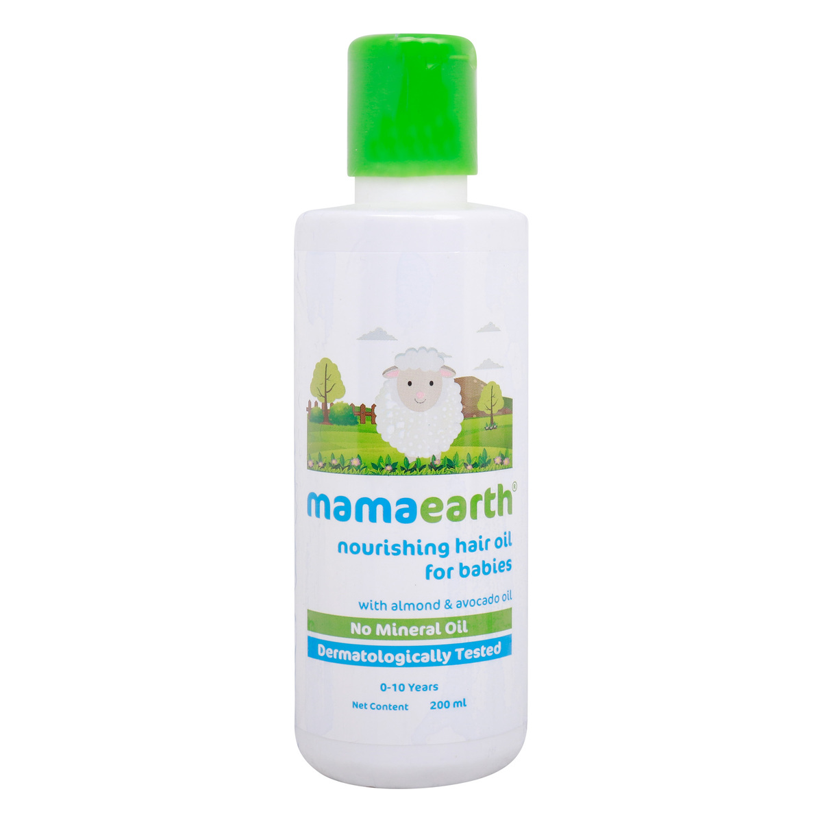 Mamaearth Nourishing Hair Oil for Babies with Almond and Avocado, 200 ml