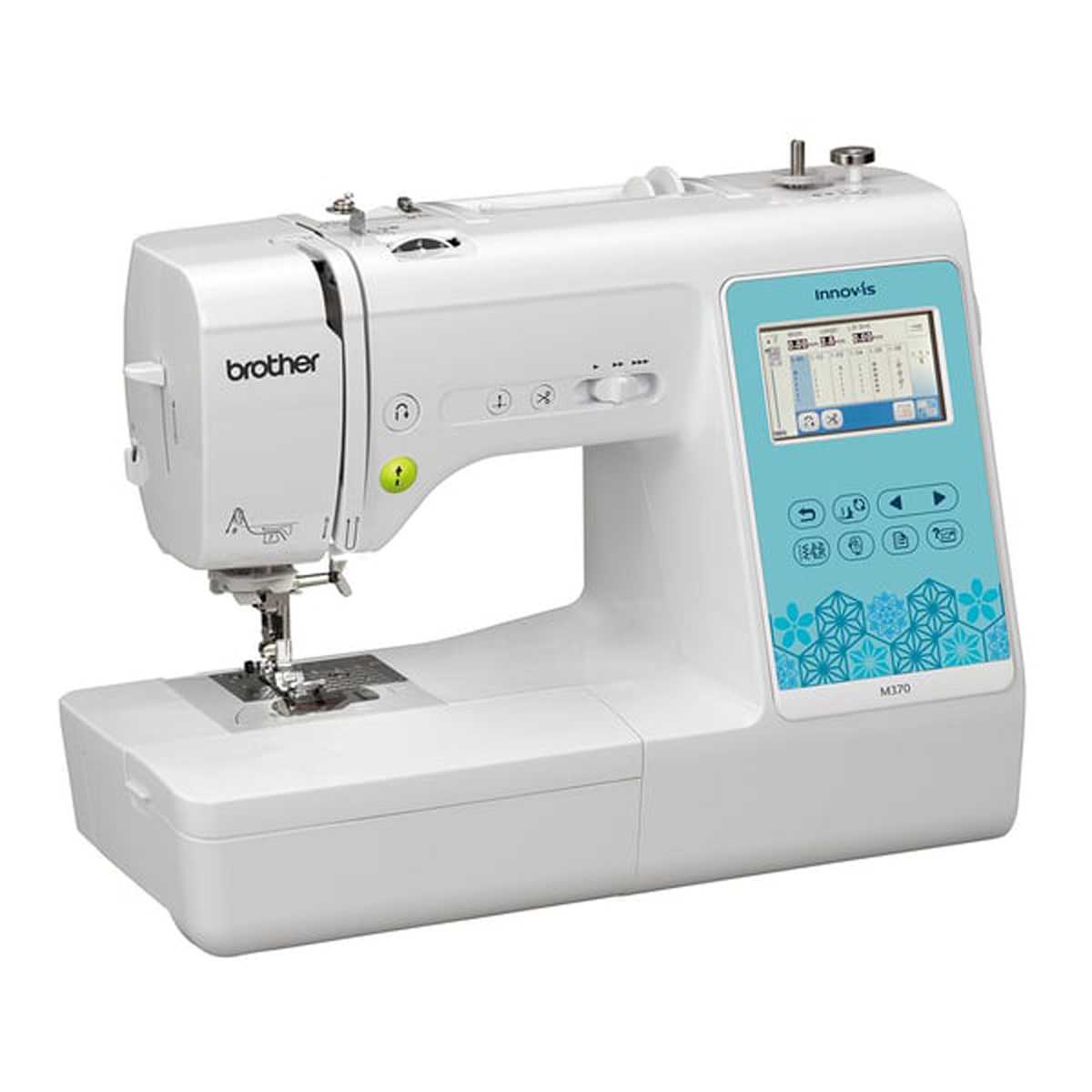 Brother Sewing Machine, White, M370