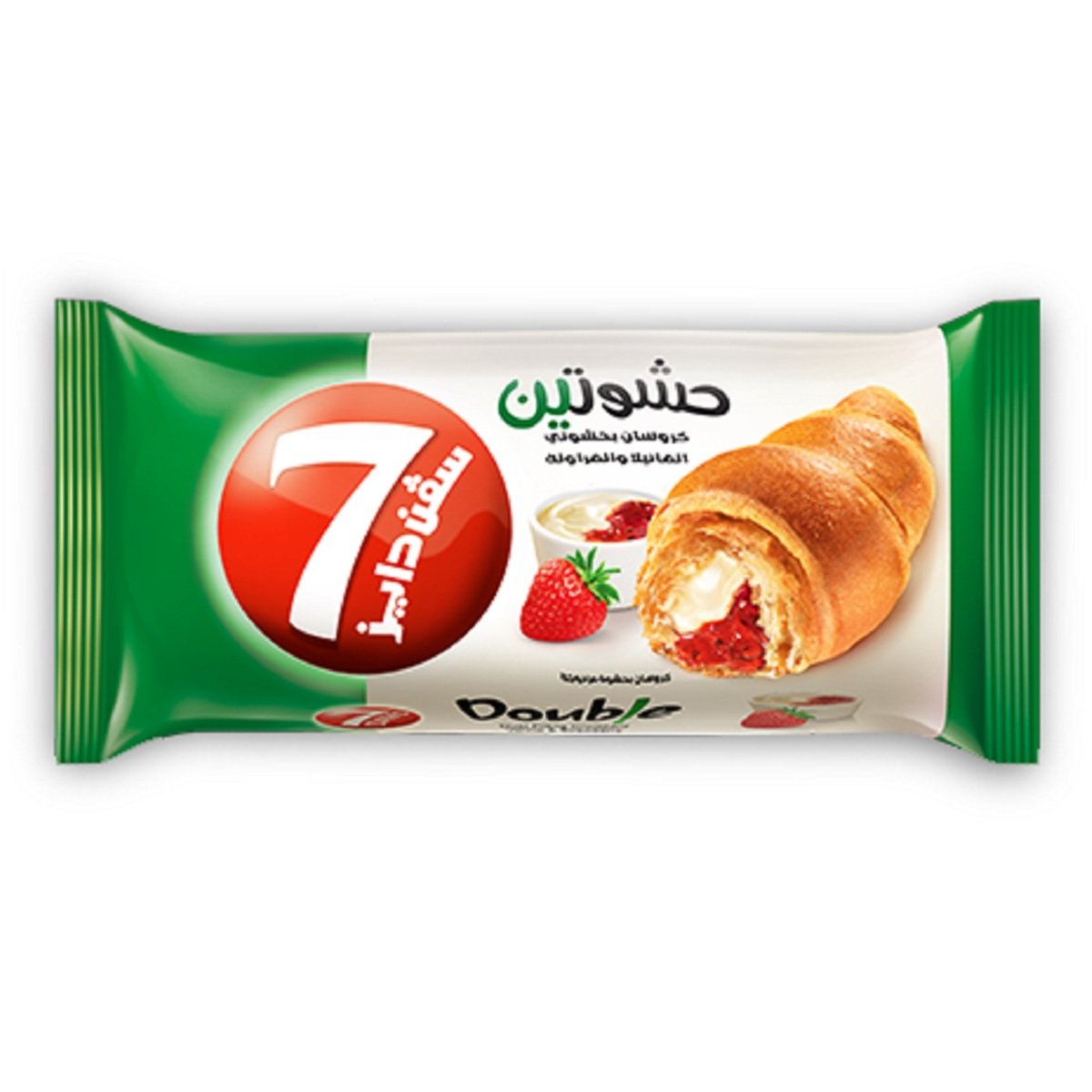 7 Days Croissant With Vanilla & Strawberry Filling 55 g